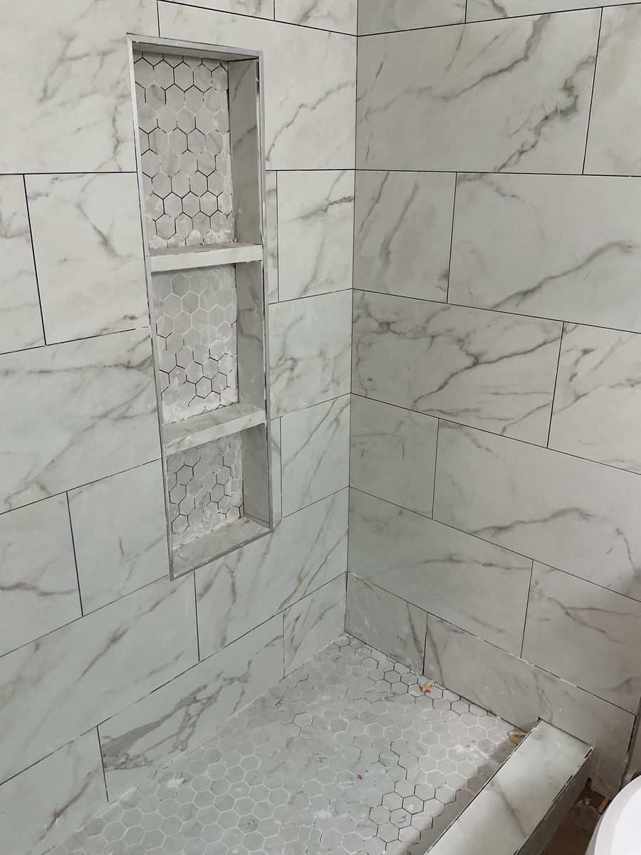 NEW MSI Brighton Gold Hexagon Porcelain Mosaic Tile – 40 Sq Ft / 5 Boxes