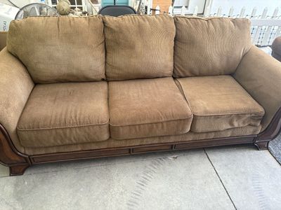 Couch and loveseat