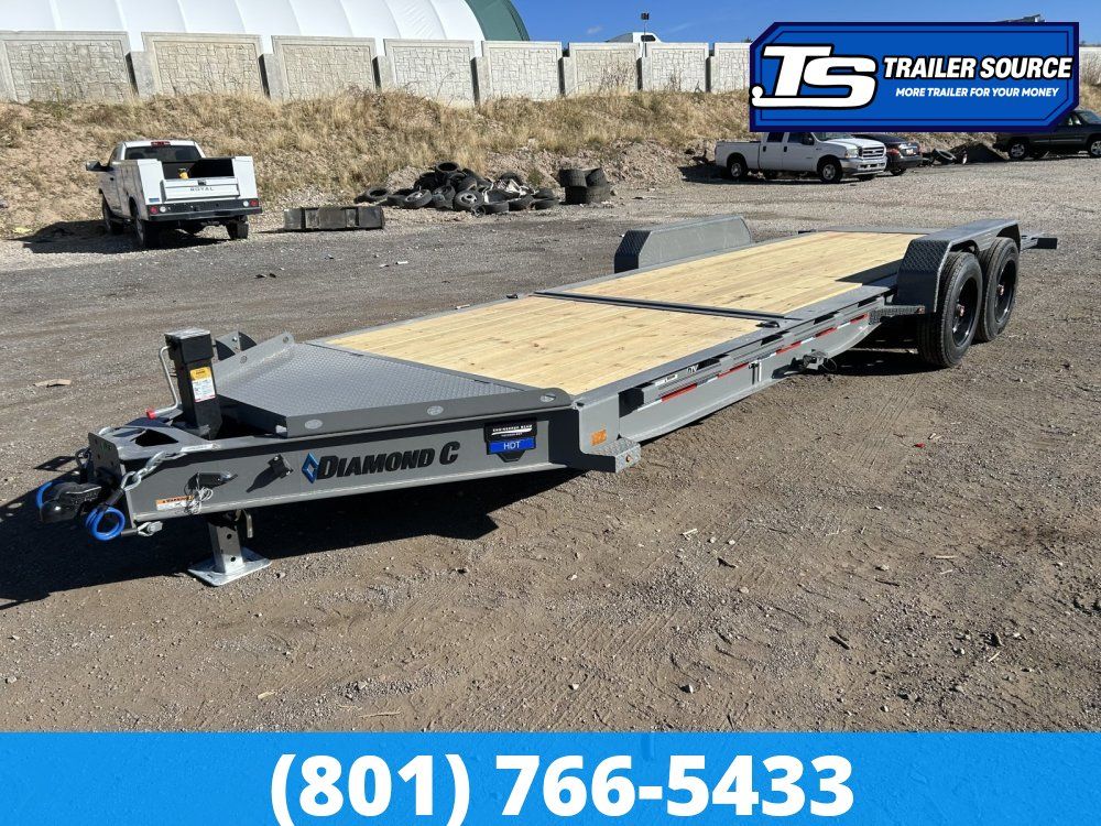 7x22 Diamond C HDT 208 Tilt Trailer - 18K GVWR - 18 Ply Tires