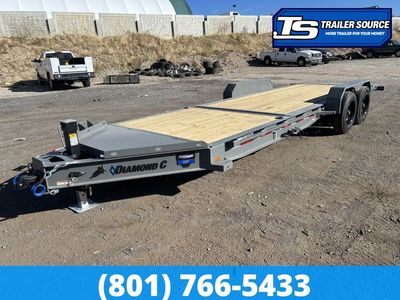 7x22 Diamond C HDT 208 Tilt Trailer - 18K GVWR - 18 Ply Tires