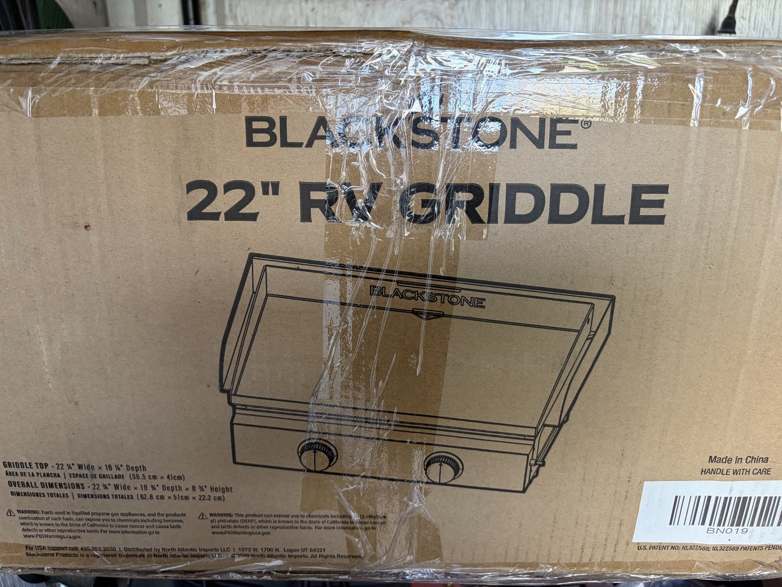 Blackstone 22” RV griddle