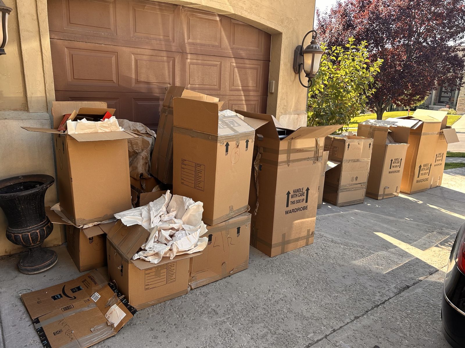 Free moving boxes - Provo