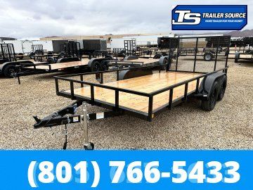7x14 Built MAX Series Tandem Axle ATV Trailer - 7K GVWR - Ramp Gate