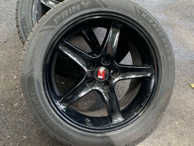 Ford Mustang Cobra R wheels rims & tires 275/40-17 245/45-17