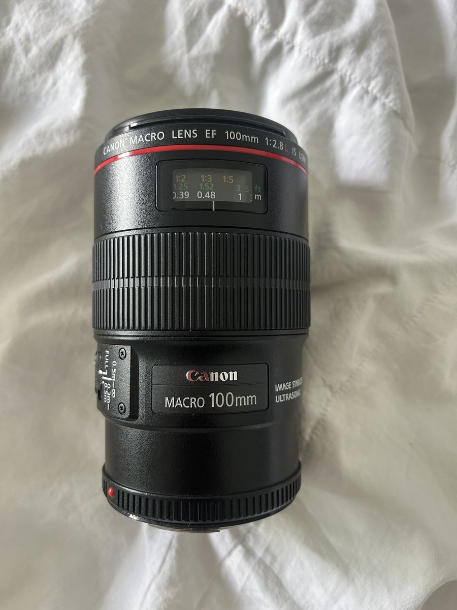 Canon EF 100mm f/2.8L Macro IS USM Lens