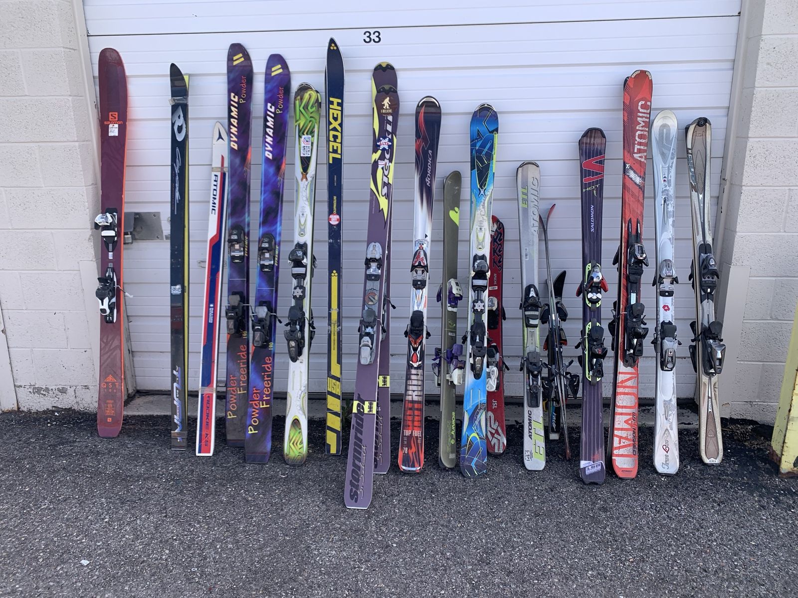 Bargain and scraps/project skis boards