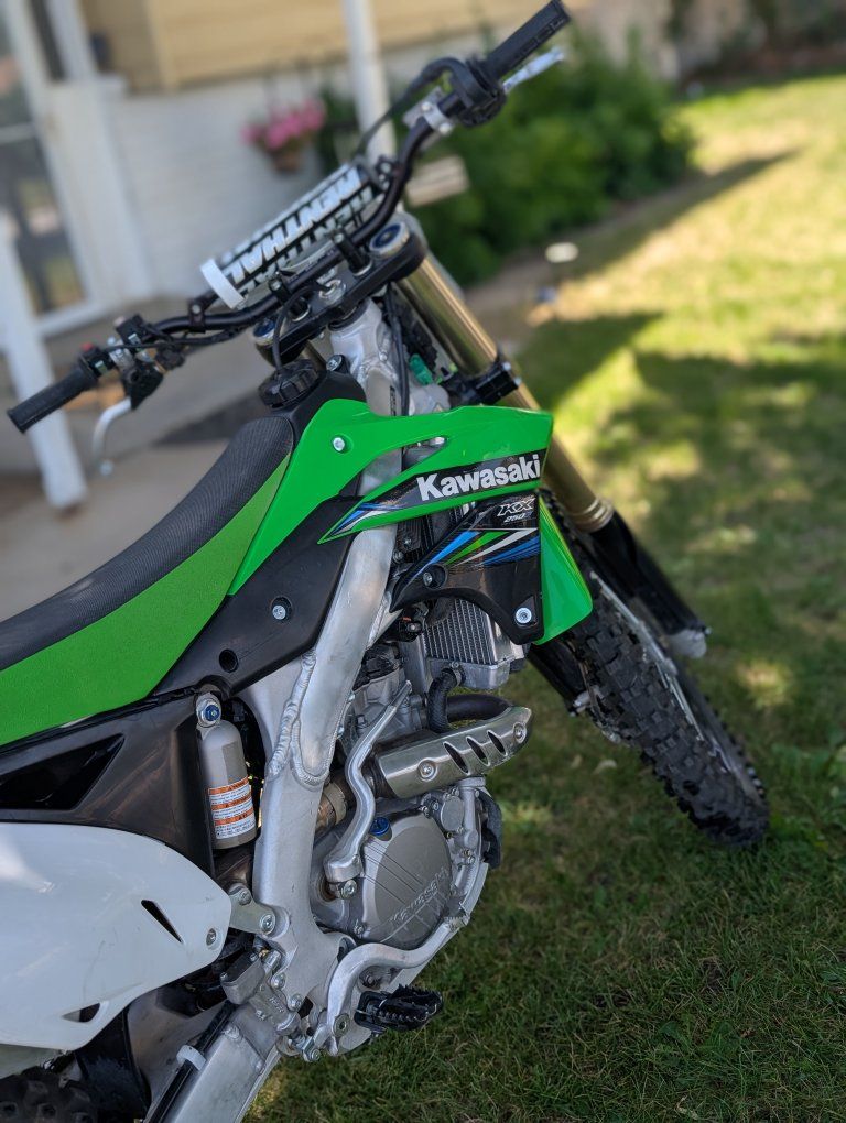 2014 Kawasaki kx250F and 2014 KLX Kawasaki 140