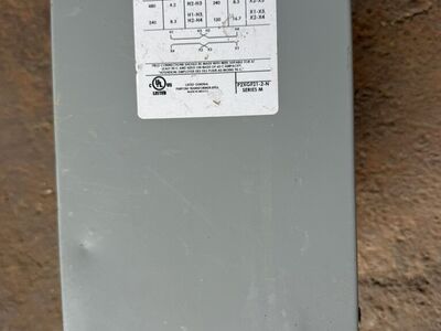 Federal Pacific Transformer