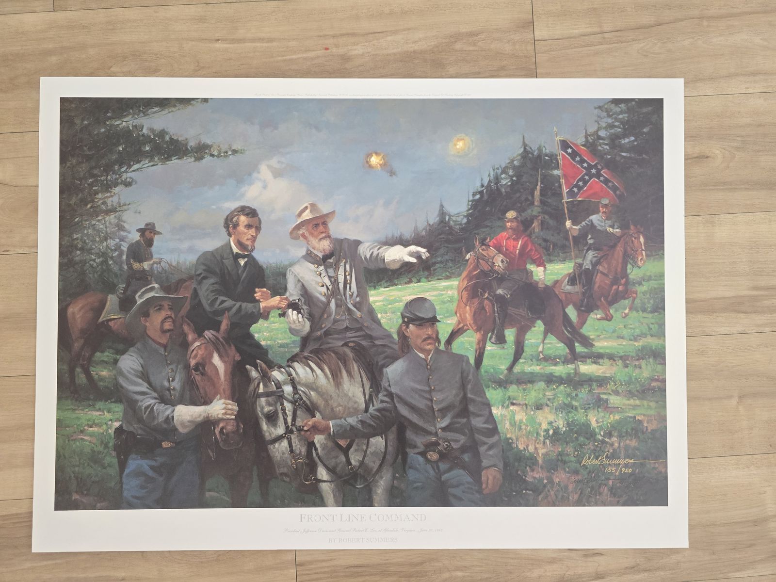 Robert Summers - Front Line Command (Signed and Numbered)