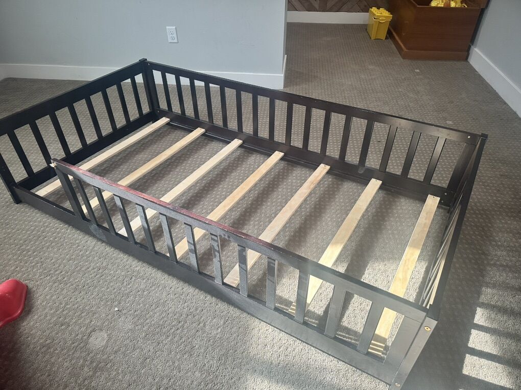 Twin Size Montessori Floor Bed Frame