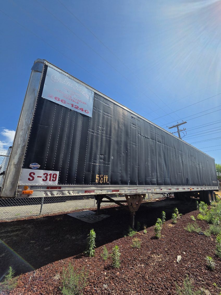 1995 53ft Utility swing door dry van enclosed trailer for storage