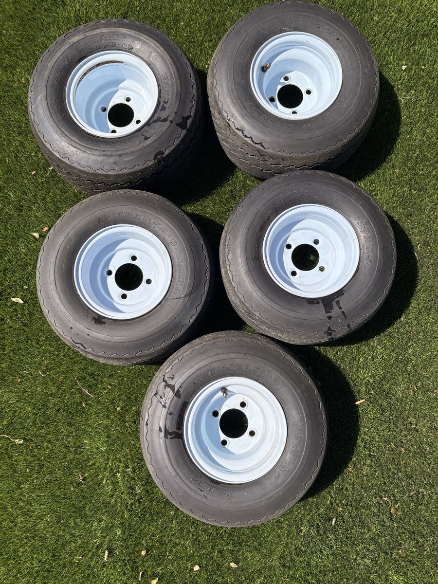 Golf cart tires