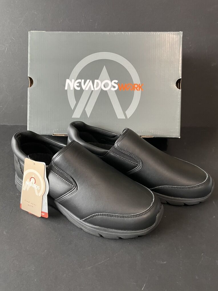 Mens Size 10-Slip Resistant Work Shoe