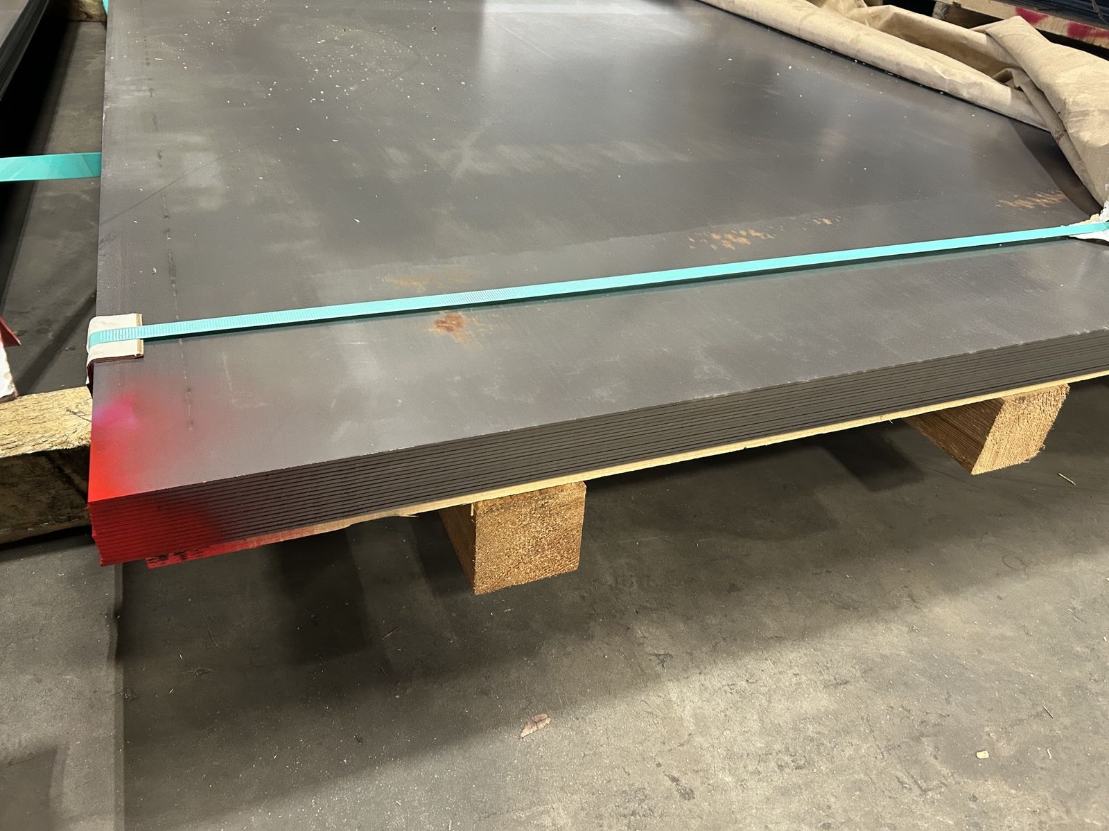 Super Clean Surplus Steel Cold Rolled Sheet 11 GA (1/8") x 60" x 120" - $182.00 each