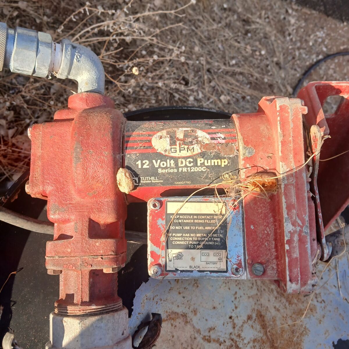 fill rite 12v diesel pump