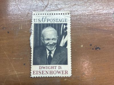 Vintage Dwight D. Eisenhower US 6 Cent Postage Stamp