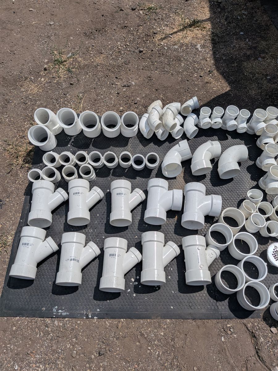 3", 2", 1 1/2" PVC DWV FITTINGS 
