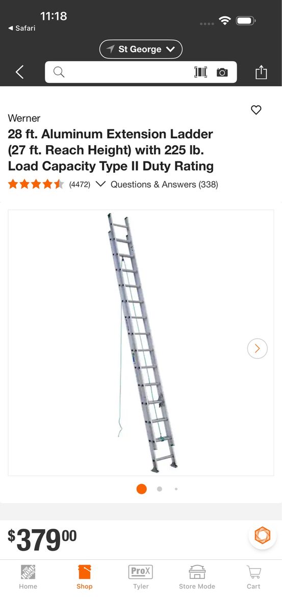 28' Extension Ladder