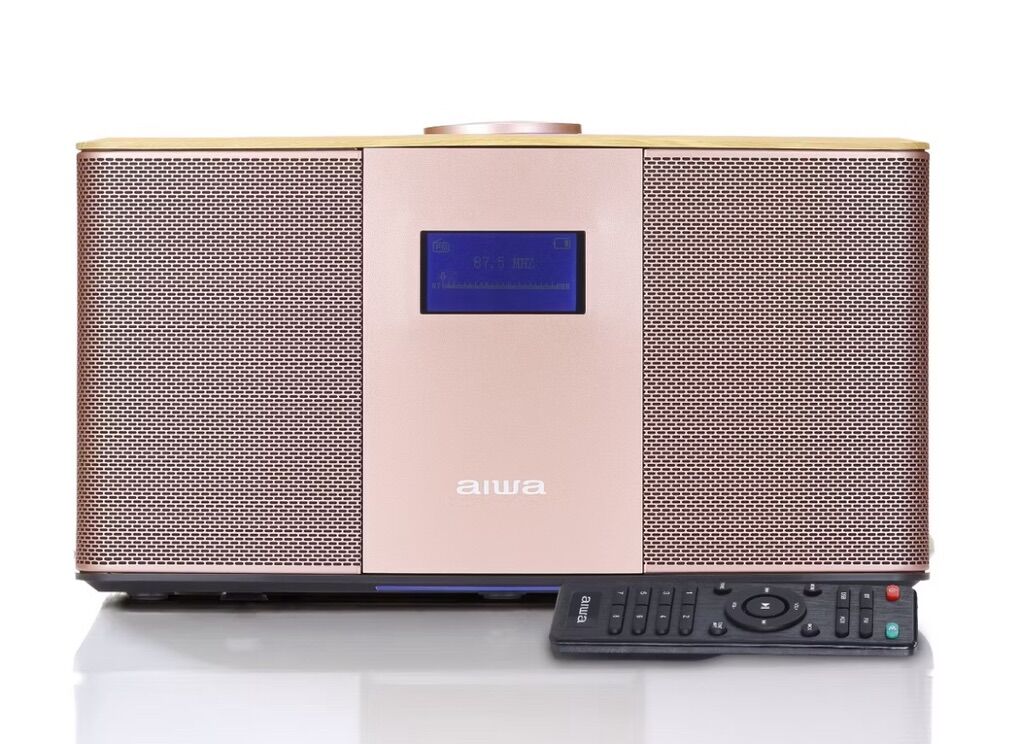 AIWA Exos-5 Wireless Speaker Brand New Pink