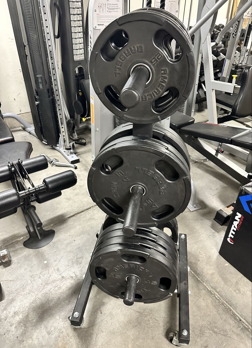 American Barbell Urethane Olympic Weight Plates