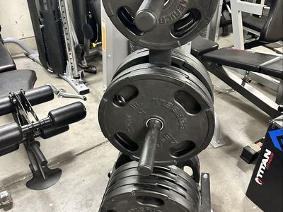 American Barbell Urethane Olympic Weight Plates
