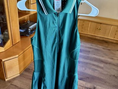Wilson Green Athletic Tennis Dress Size S Sleeveless