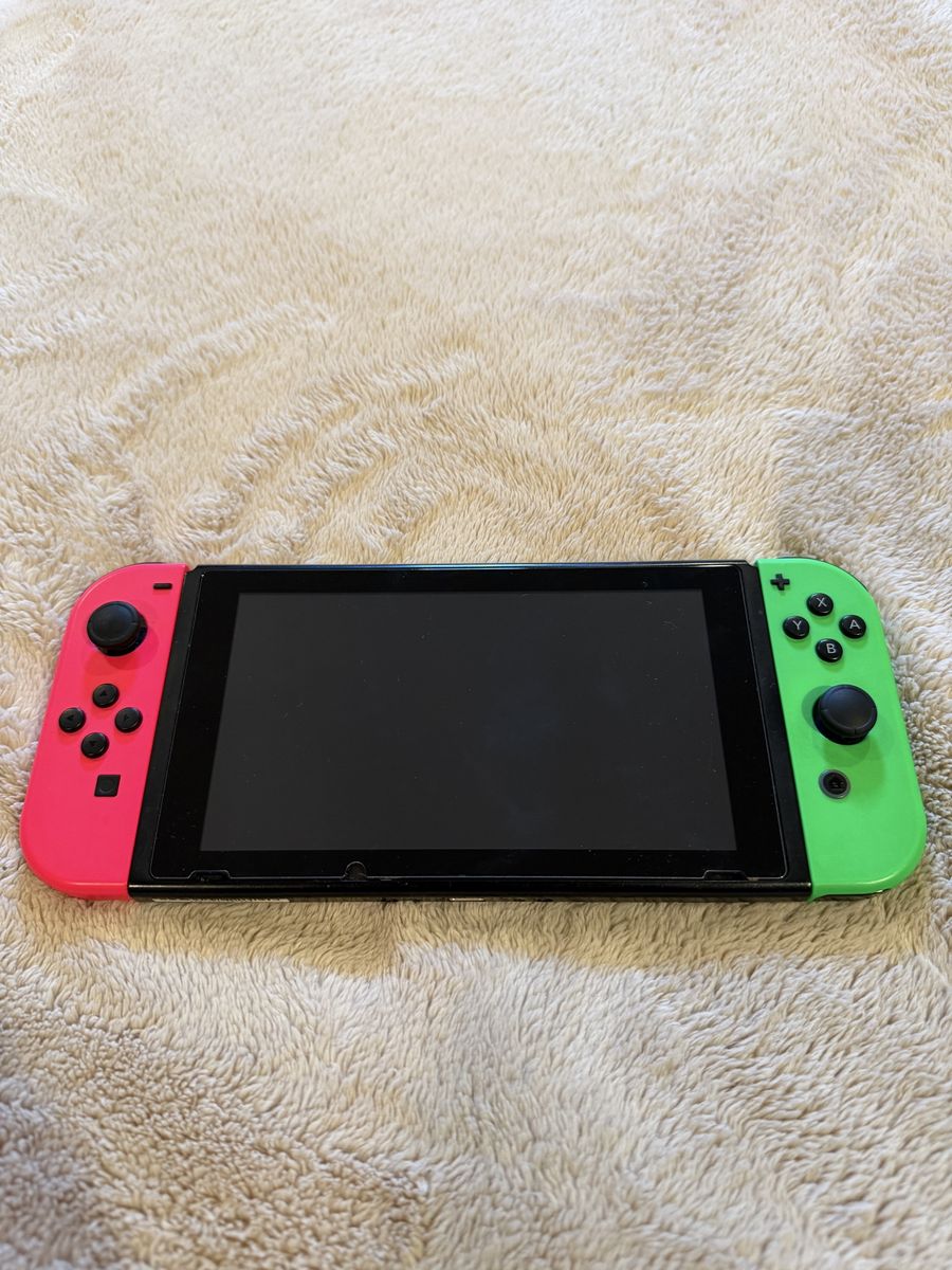 Nintendo Switch with joycons and dock