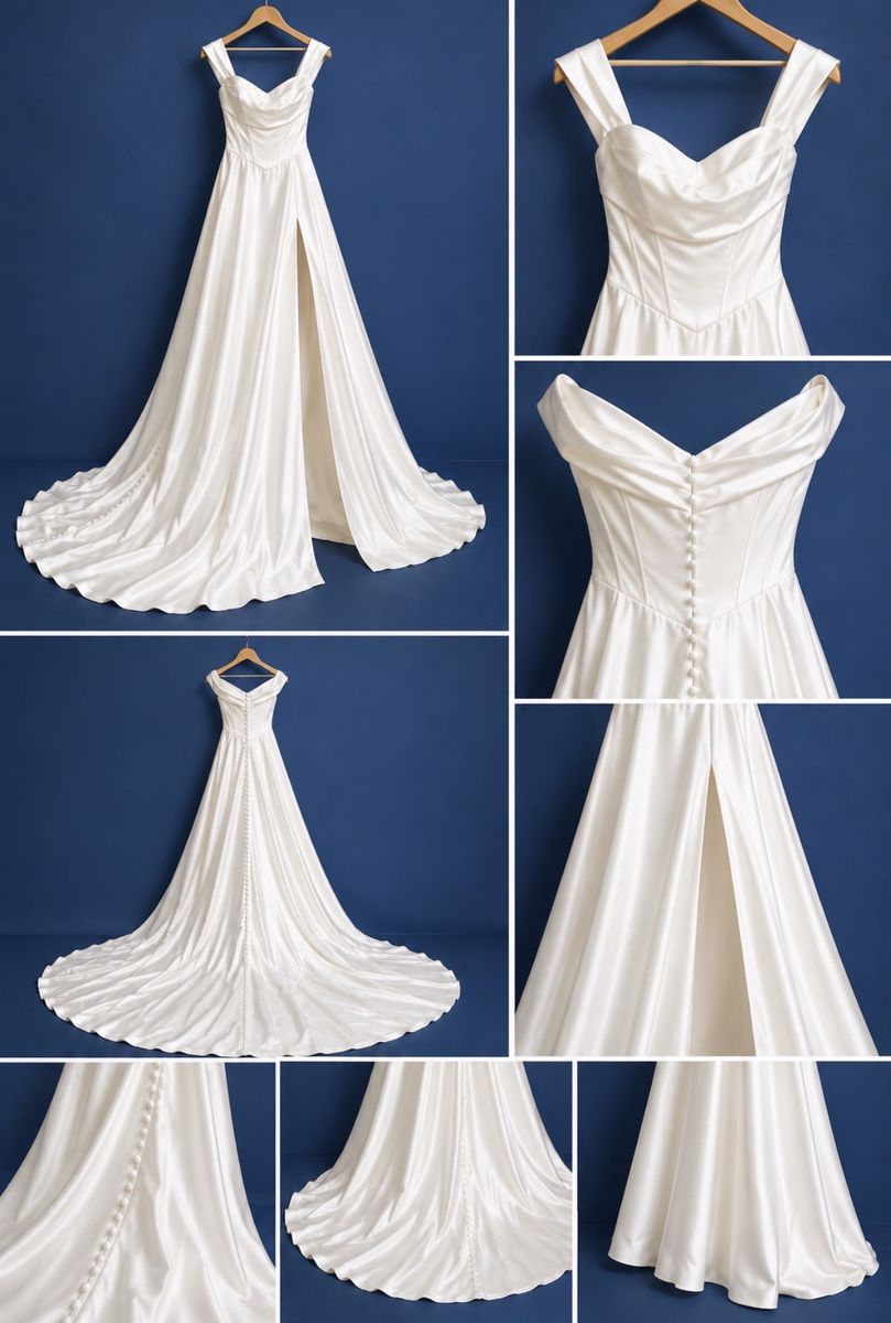 Luxe Privée Wedding Dress – Size 8/10 – Ivory