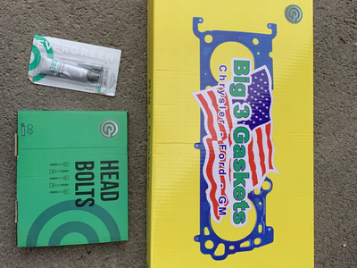 2004-2010 Chrysler 3.8L Head Gasket and Bolt Kit AS39