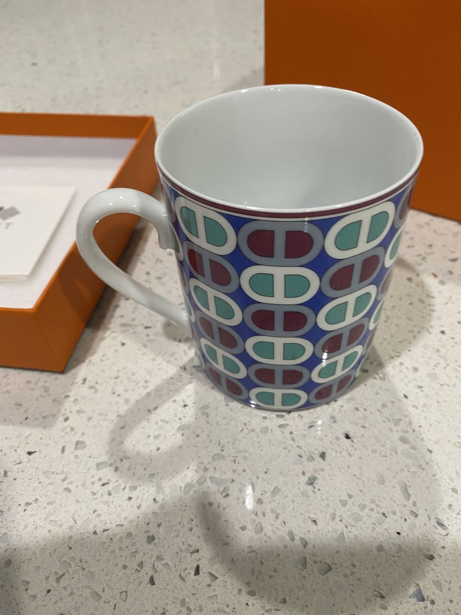 Hermes Tie Set Mug (Rare)