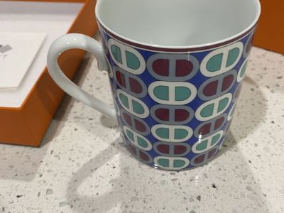 Hermes Tie Set Mug (Rare)