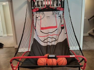 Basketball Arcade Double-Shot Hoop