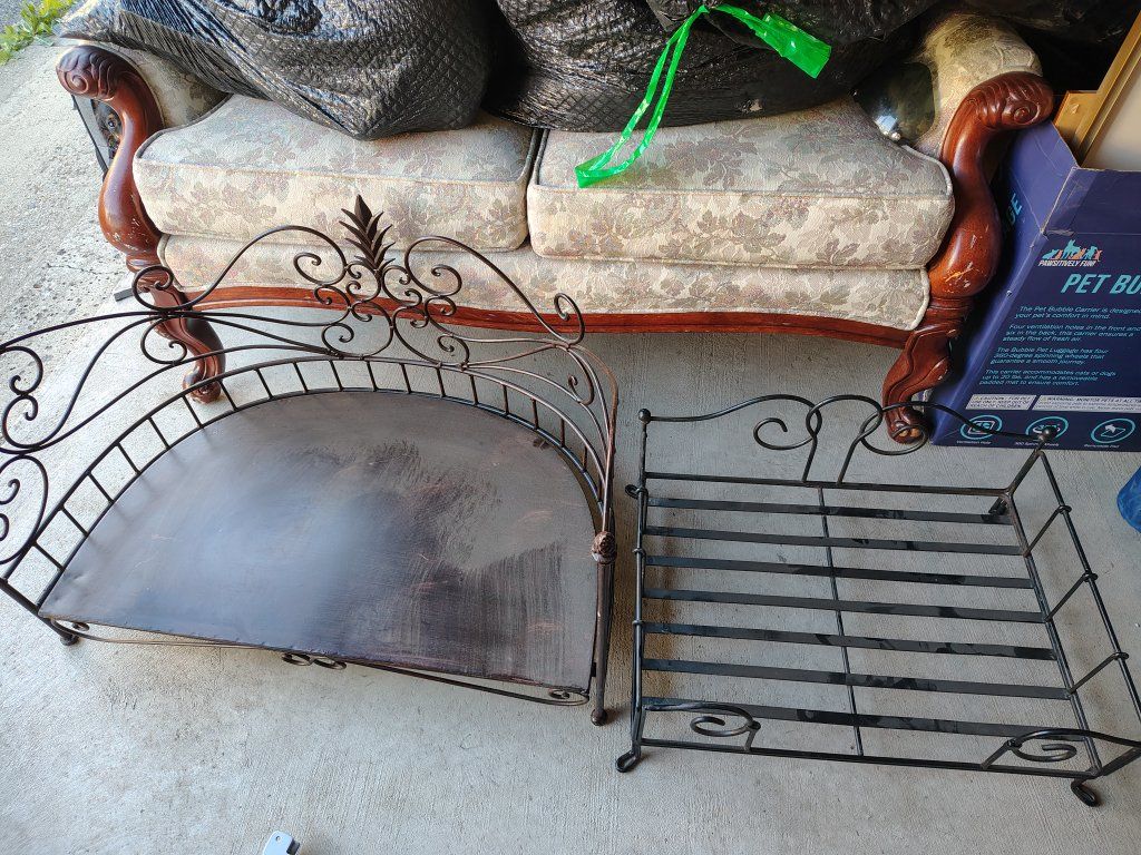Beautiful metal dog bed frames