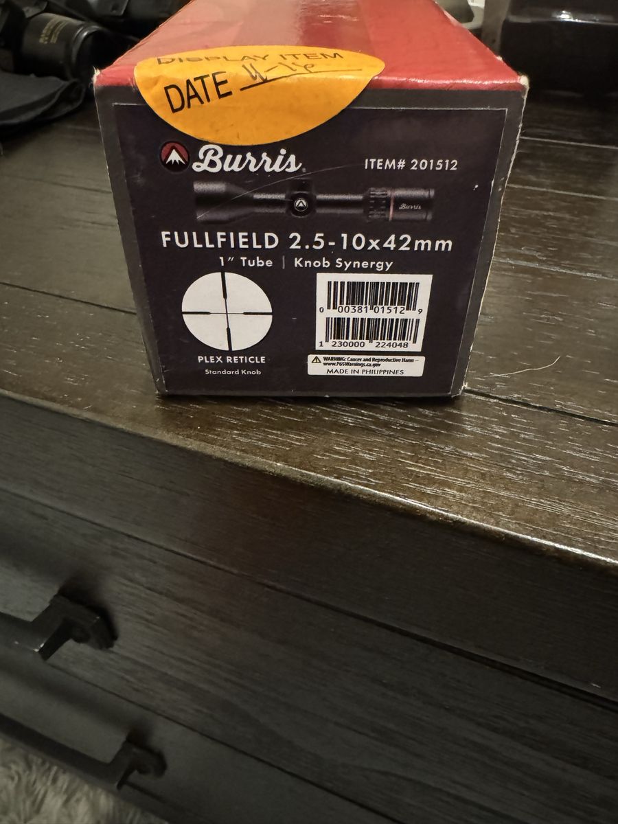 Burris Fullfield scope