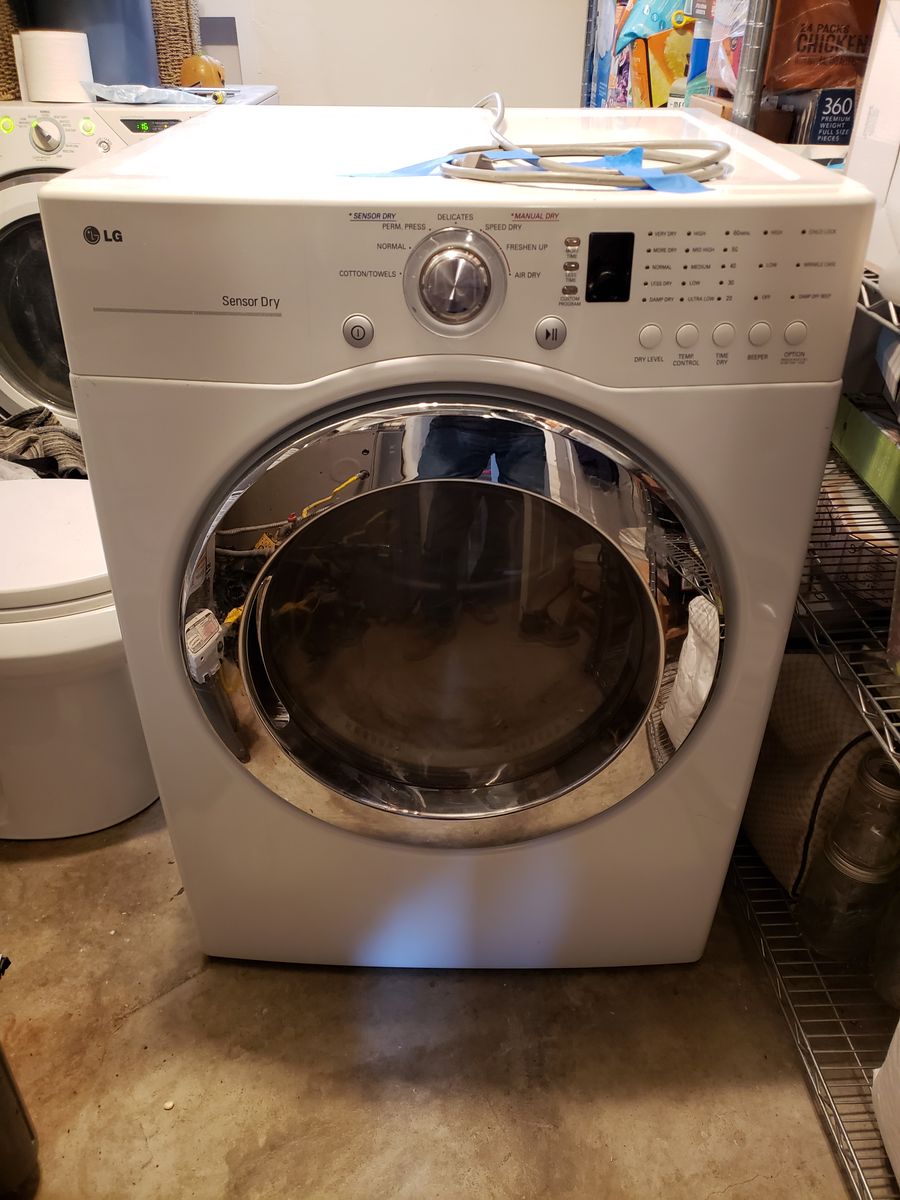 Lg gas dryer
