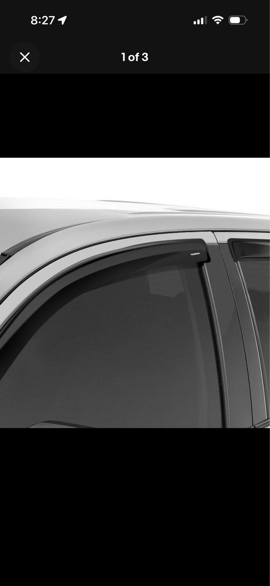 Stampede 6121-2 Tape-Onz Smoke Deflectors (97-03 F-150 SuperCab)
