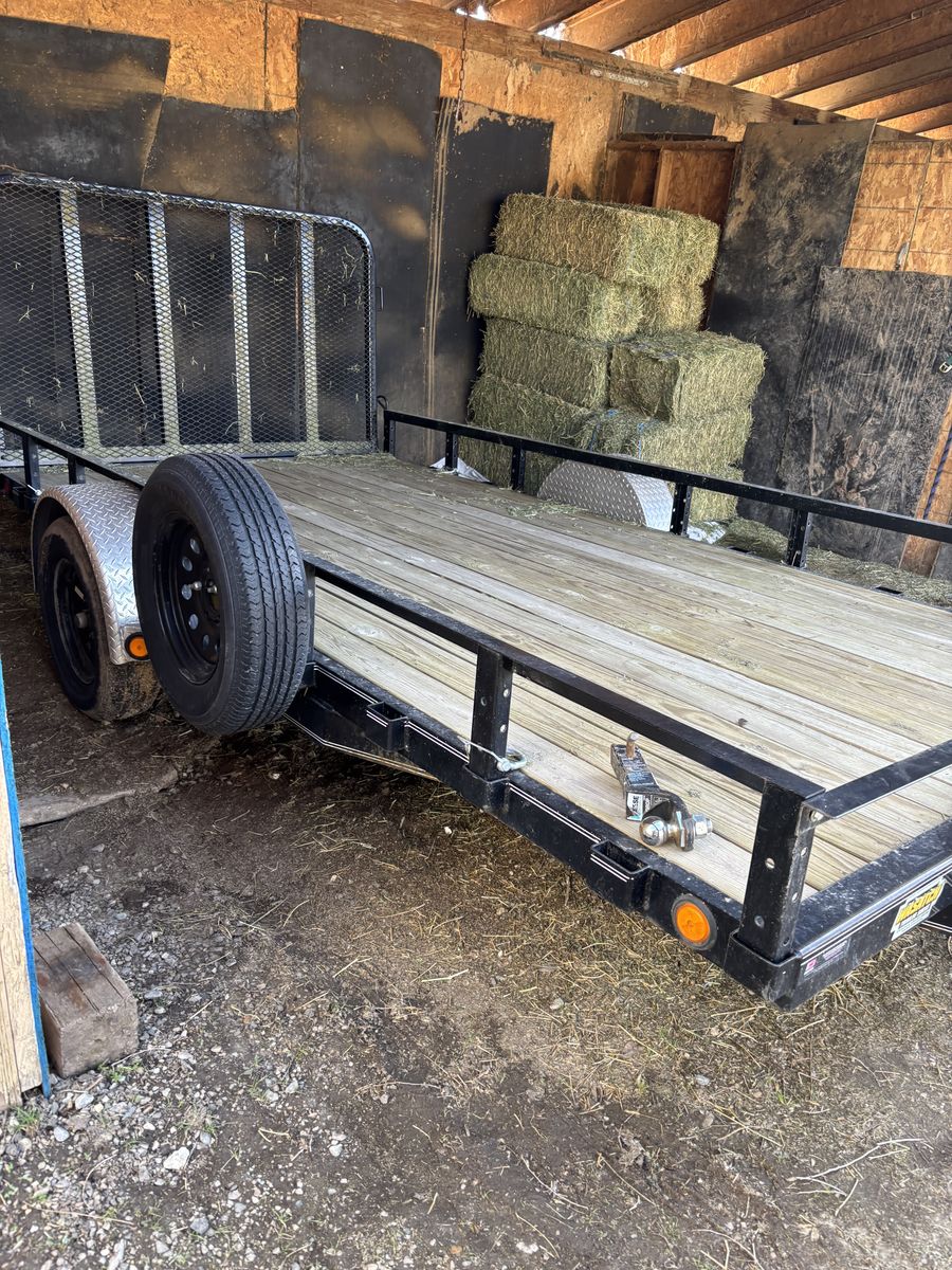 Pj utility trailer 7x14