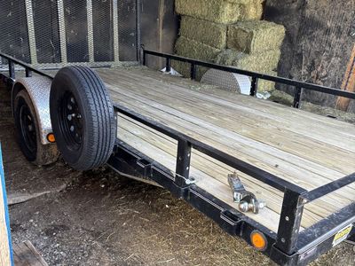 Pj utility trailer 7x14
