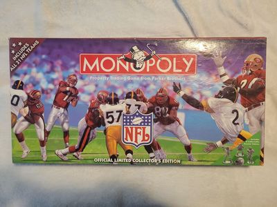 Monopoly NFL official limited collector's edition