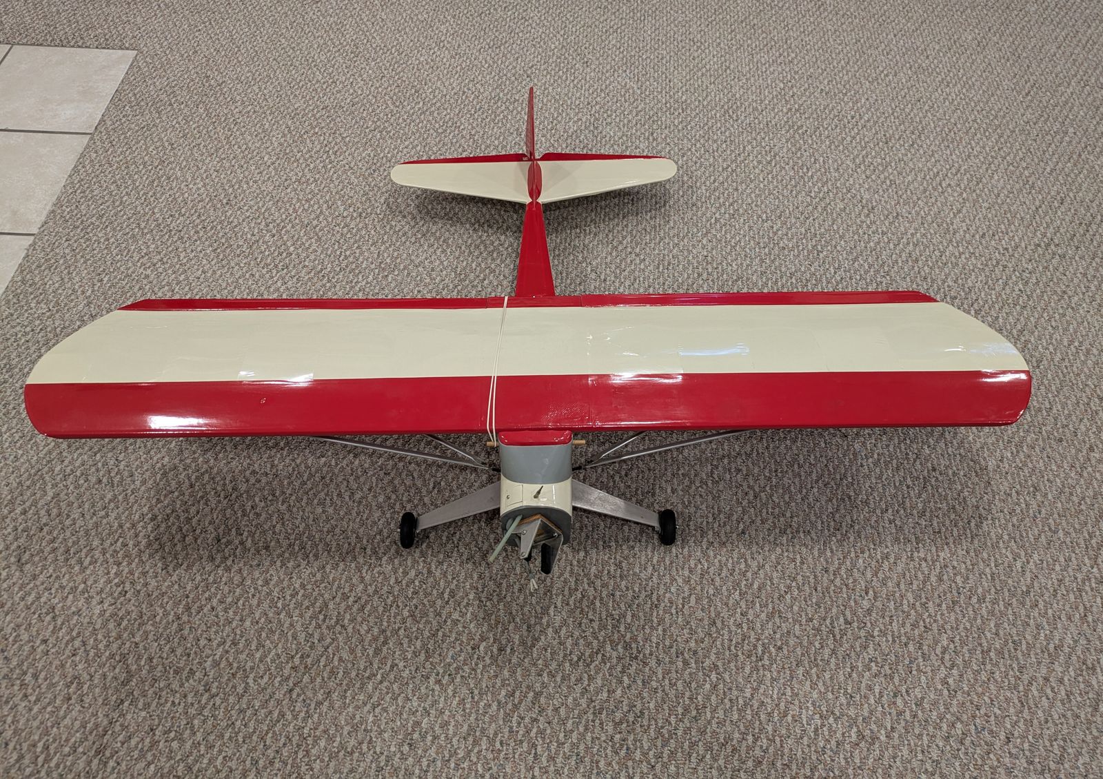 RC Airplane, controller, case, and all assessories