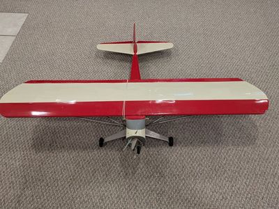 RC Airplane, controller, case, and all assessories