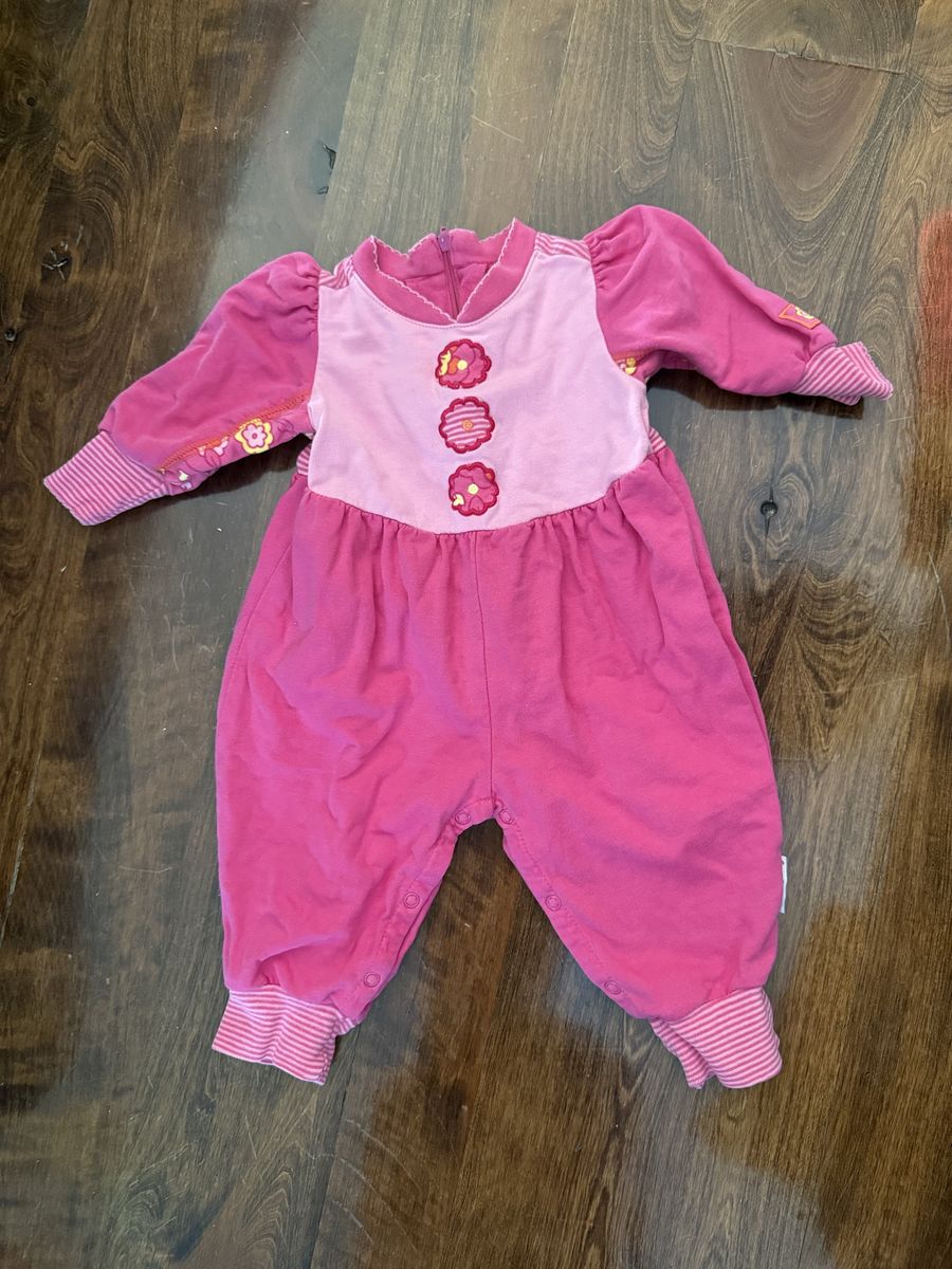 Vintage Gymboree pink baby outfit 6 months