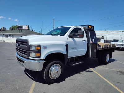 2019 Chevrolet 6500 HD 4X4 Flatbed Truck - CM TRUCK BEDS Flatbed / Platform Body
