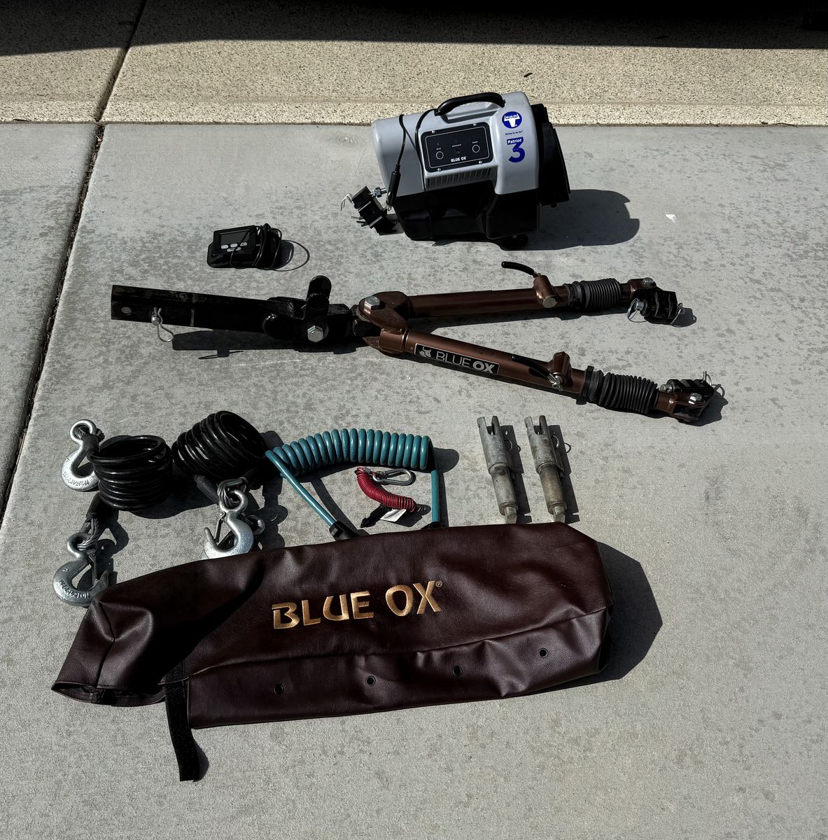 Blue Ox Tow Bar And Brake System