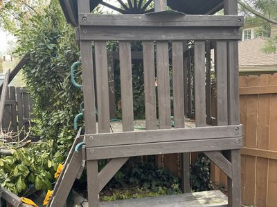 Free Play house - Slide And Swings All Work Great