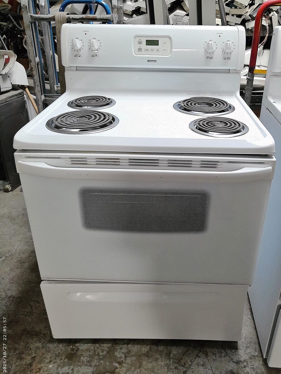 White Electric Stove~90 Day Guarantee~Can Deliver