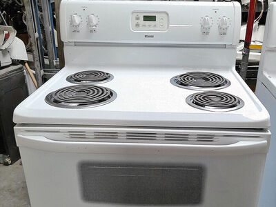 White Electric Stove~90 Day Guarantee~Can Deliver