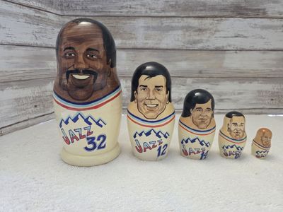 Utah Jazz Russian Nesting Set