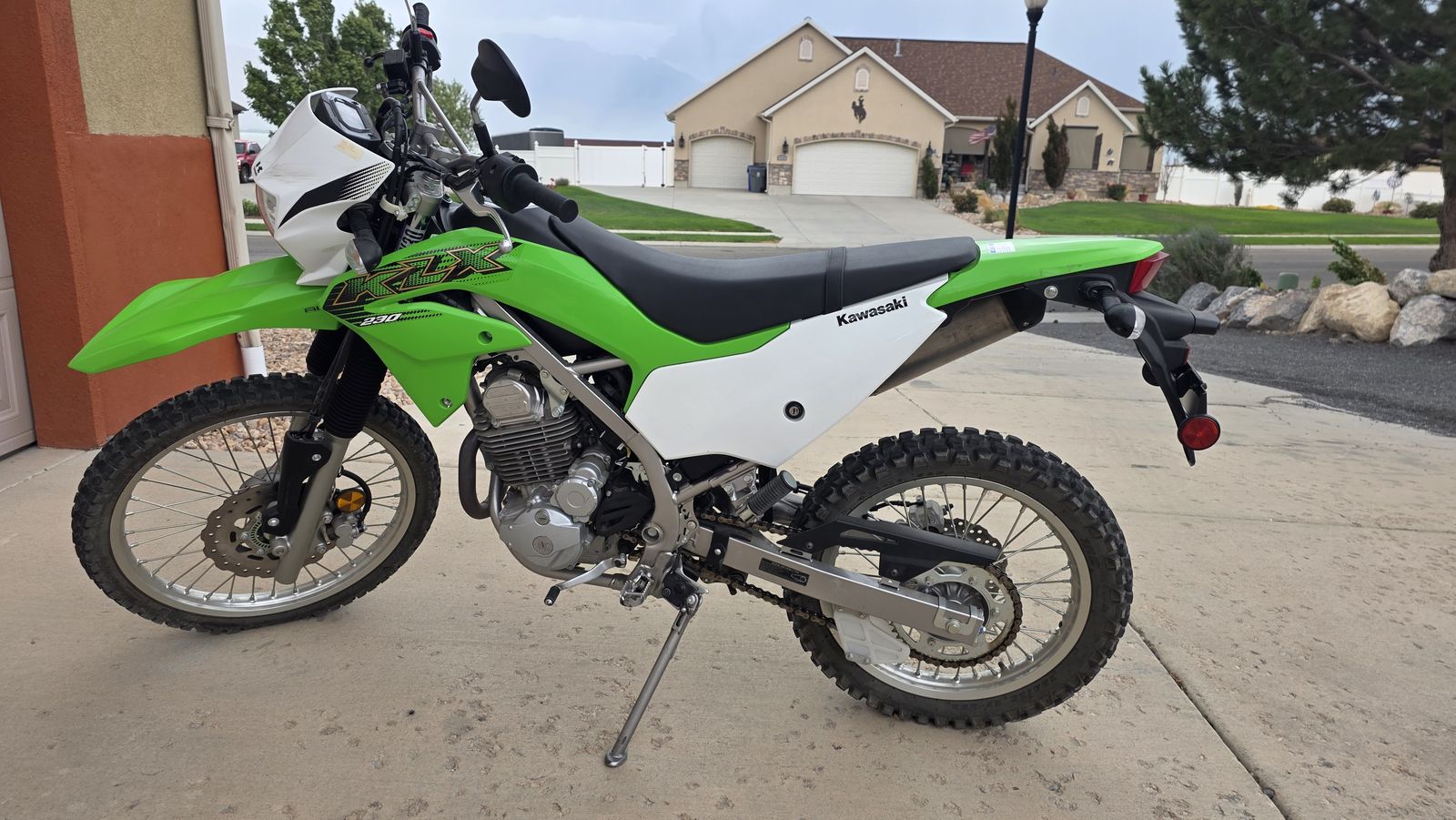 2020 Kawasaki KLX230 ABS – Only 603 Miles – Street Legal