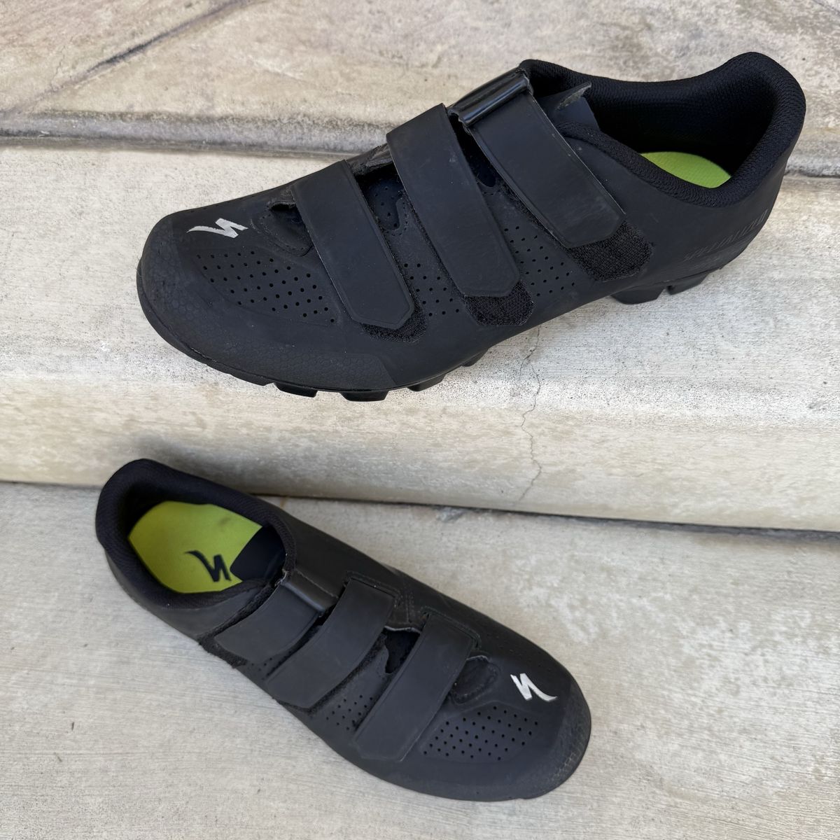 Specialized Sport MTB Cycling Shoes Mens US 9 EU 42Black 3-Strap SPD